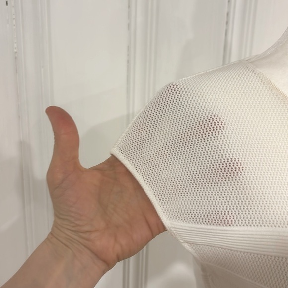 Elegant ADOLFO DOMINGUEZ white summery dress - Picture 4 of 7